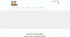 Desktop Screenshot of elbuilders.com